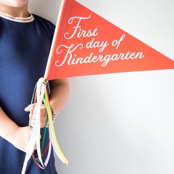 first day of kindergarten first day of school banner